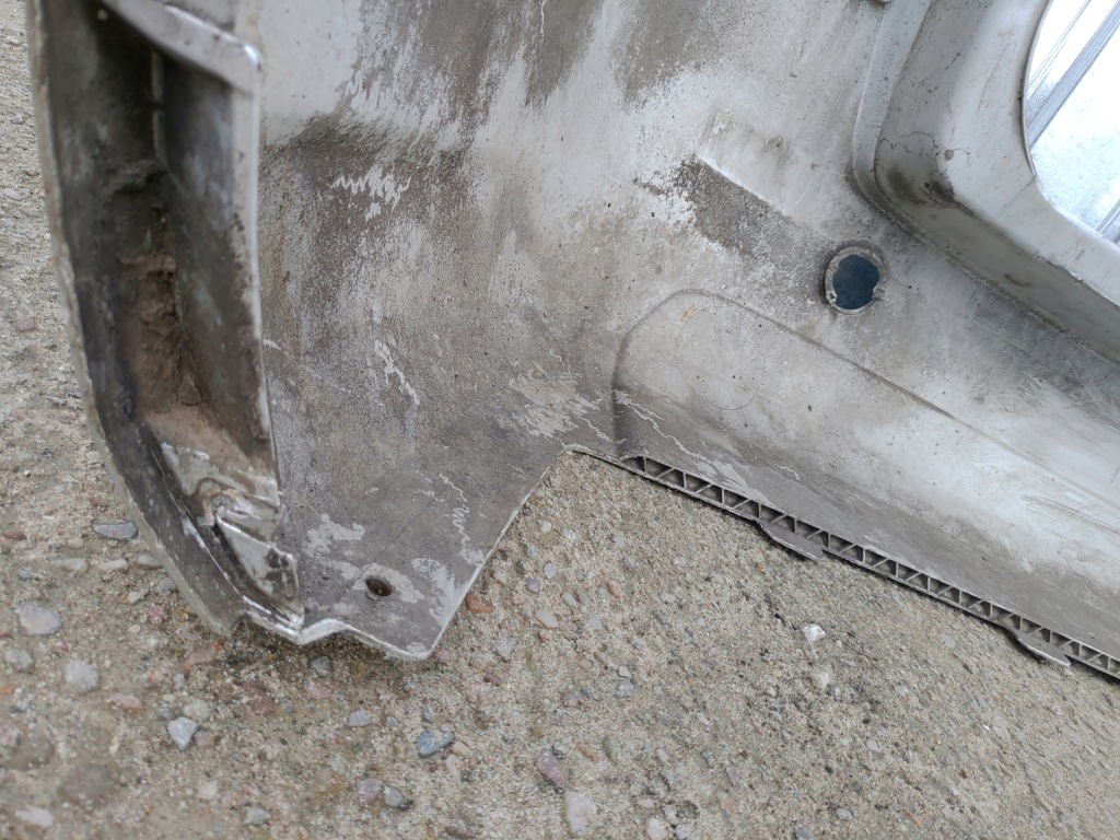 фото №12, Бампер задняя задний opel zafira b z157 серебристый