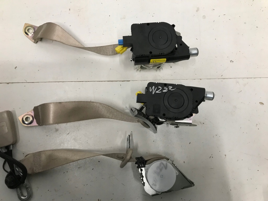 фото №9, Mercedes s klas w222 ремни безопасности komple 5x