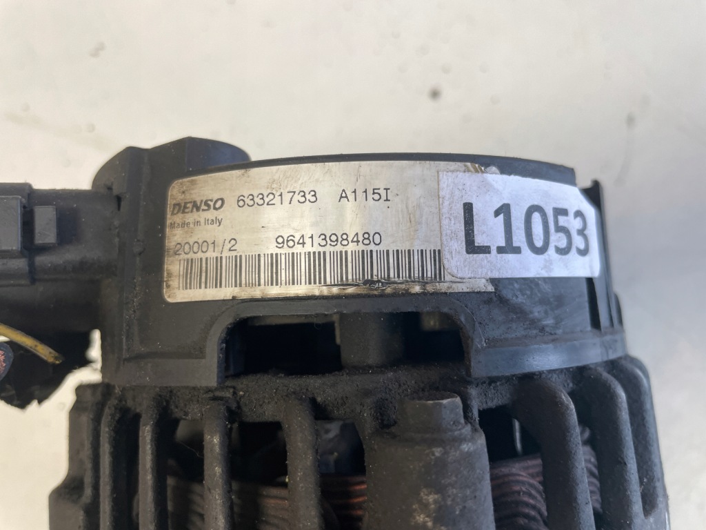 Peugeot 206 1.6 генератор 9641398480 63321733 a115i Киев