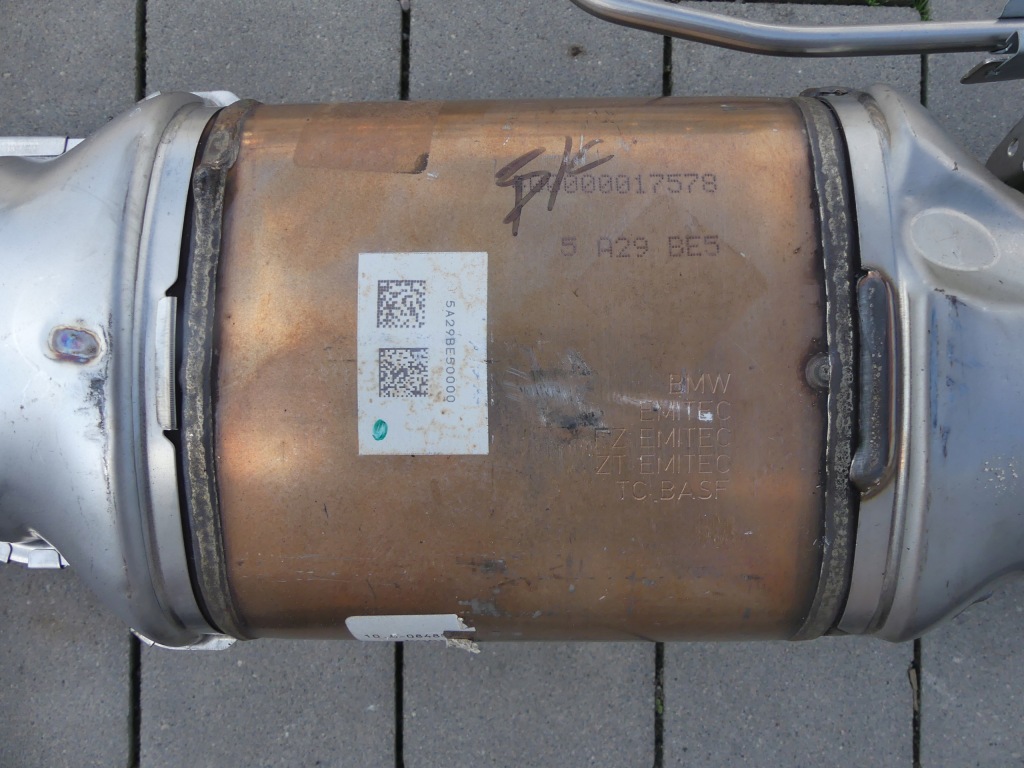 фото №16, Bmw x5m f95 x6m f96 гасник вихлоп m sport competition