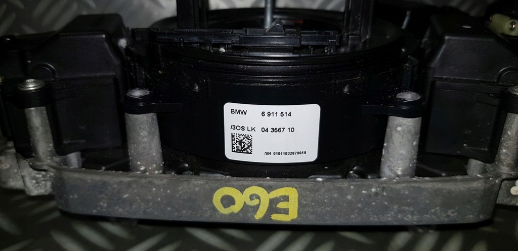 фото №12, Bmw 5 e60 e61 e63 переключатели лента датчик kąta поворота active руль 6938693