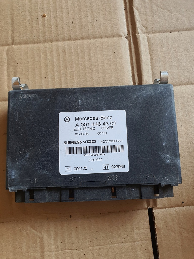 фото №1, Mercedes actros бортовий комп'ютер блок керування
