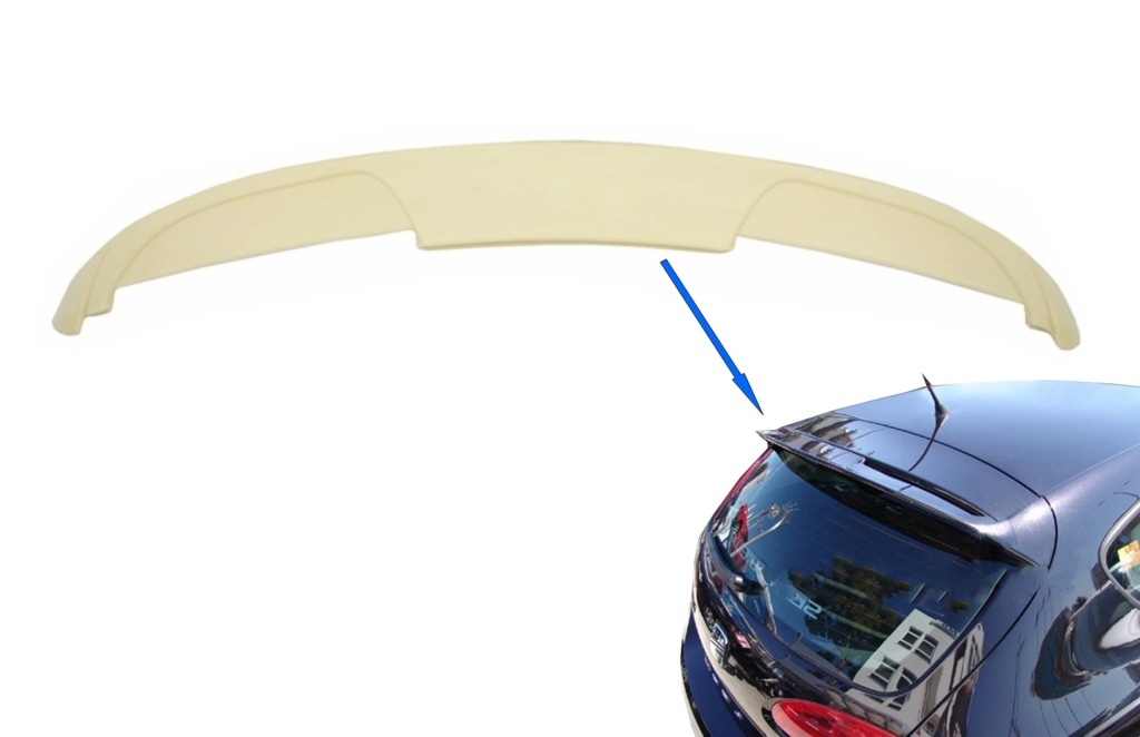 фото №1, Спойлер крышный seat leon 1p 2005-2009