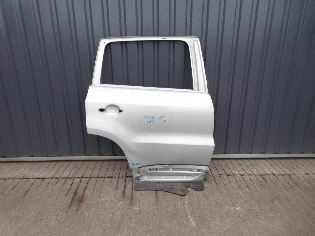 фото №1, Дверь vw tiguan 5n правое задние серые lr7l