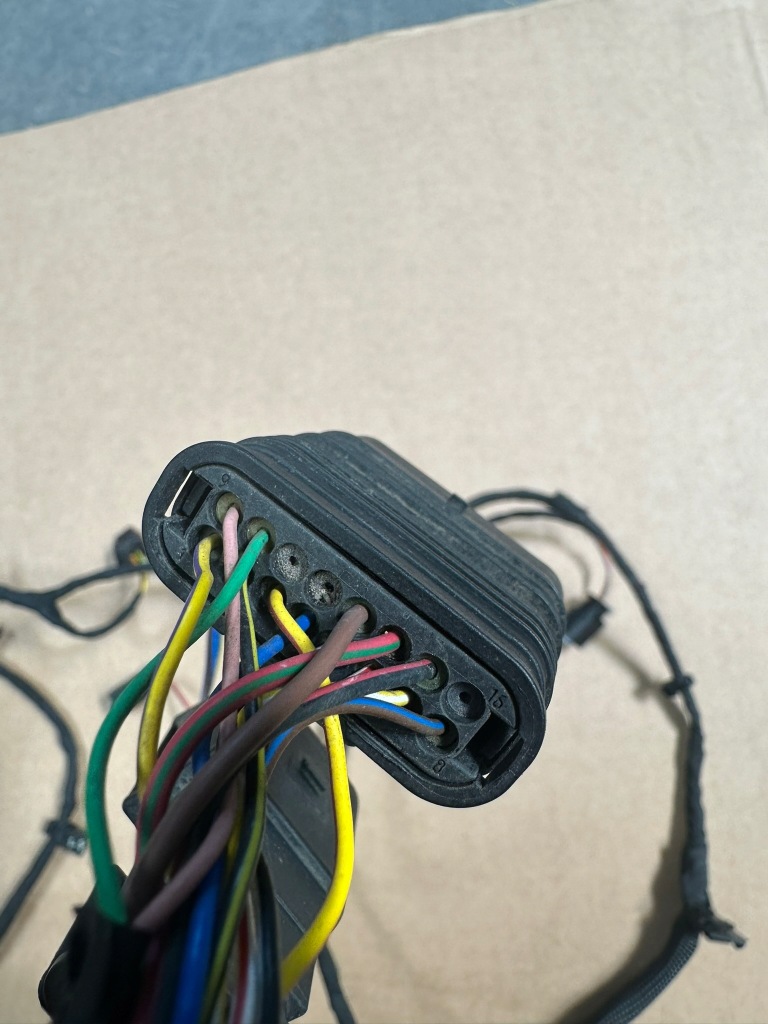 фото №7, Жгут pdc бампера, датчиков парковки mercedes eqa w243, h243 amg