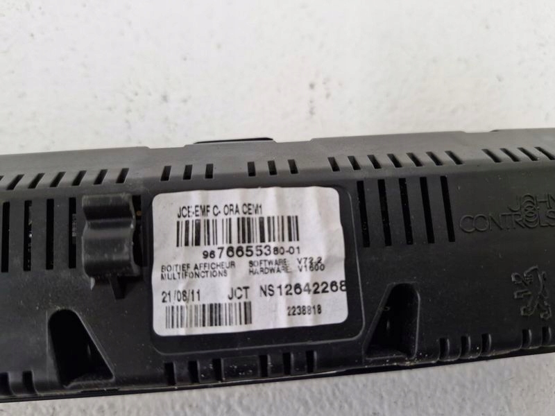 фото №6, Peugeot 5008 i 1 дисплей экран радио 9676655380