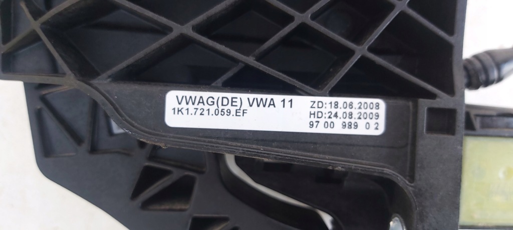 фото №4, Vw golf vi 2.0tdi 1k1721059ef педаль помпа зчеплення