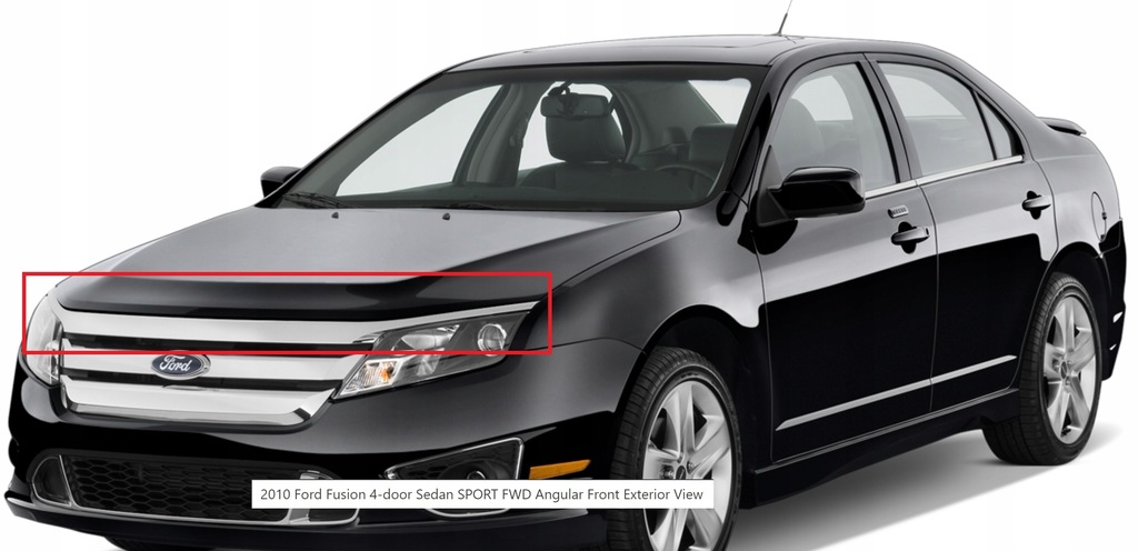 фото №1, Решітка радіатора решітка радіатора ford fusion usa 10-12 хром org