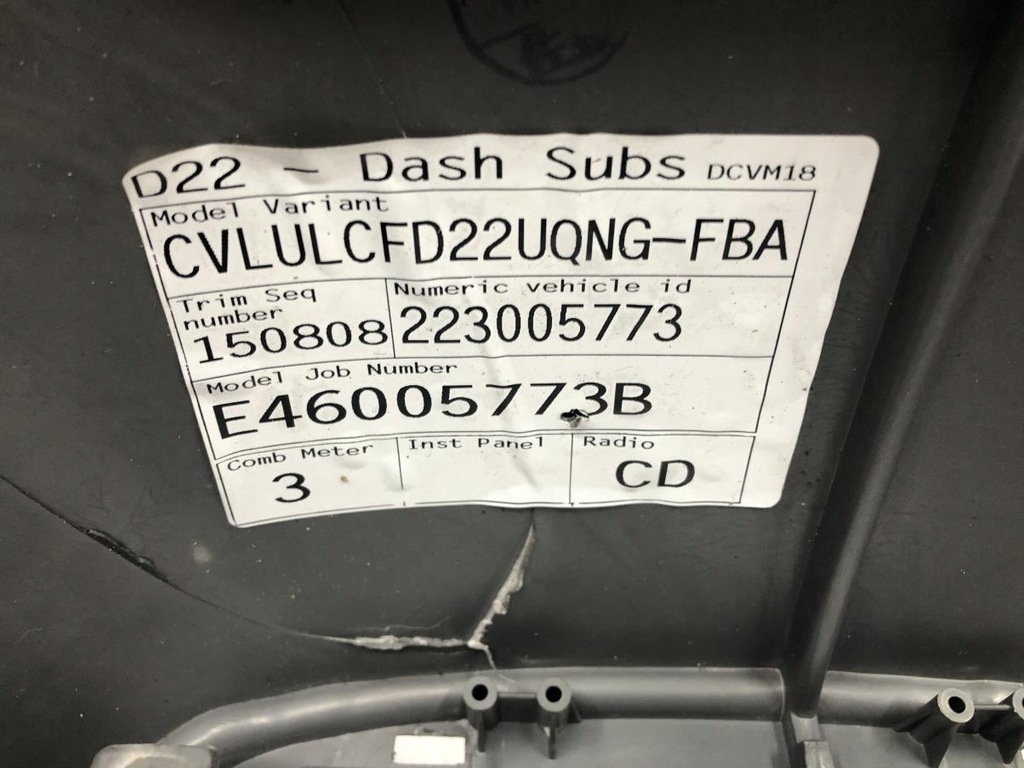 фото №15, Приборная панель приборная приборная панель nissan np300