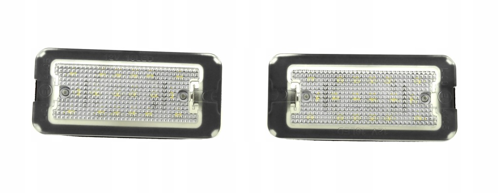 фото №1, Fiat 500 / 500c cabrio 2007- фонари номерного знака led