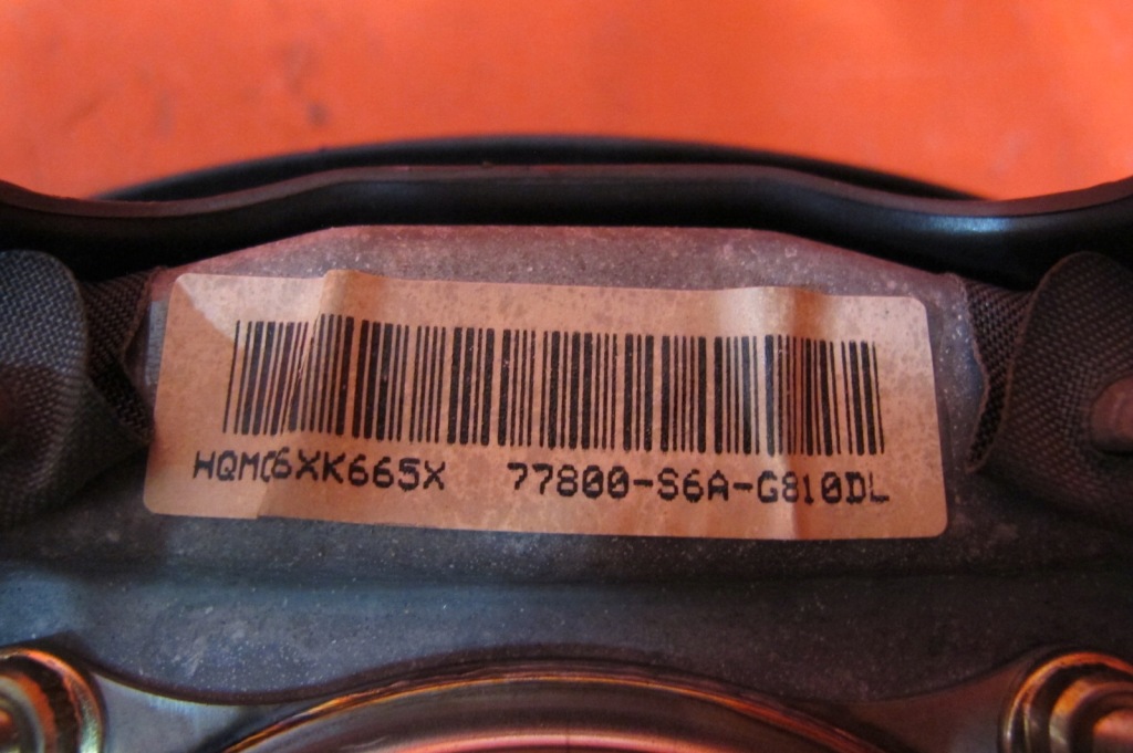 фото №12, Honda civic 7 vii eu8 01- подушки безпеки подушка безпеки заглушка ремені датчик комплект eu