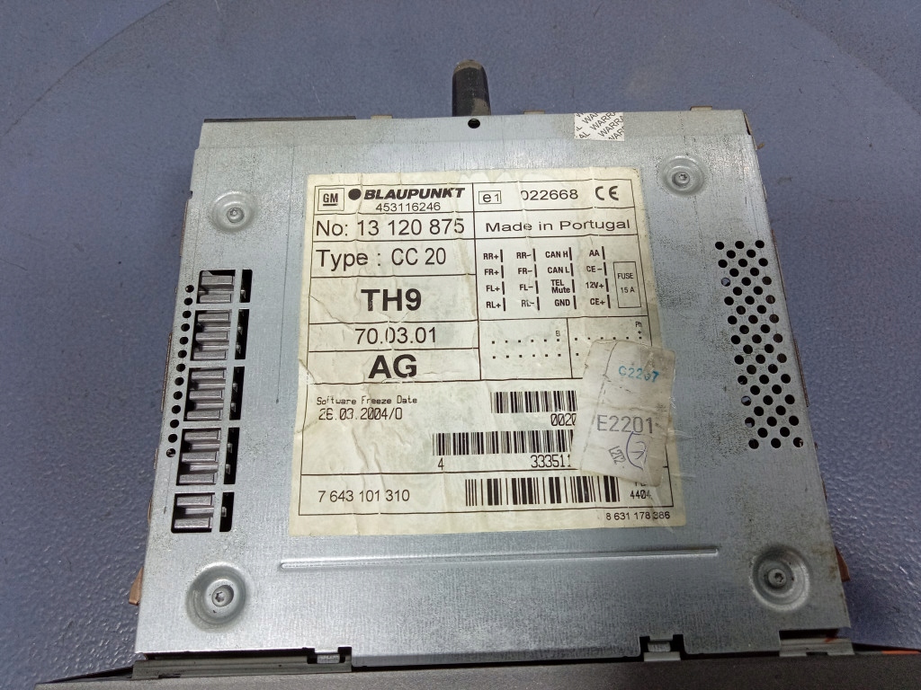 фото №6, Opel astra iii h радіо касета 13120875