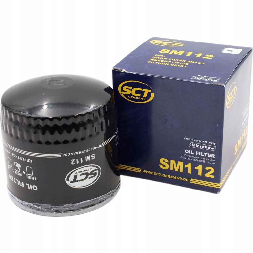 фото №1, Фільтр оливи sct sm112