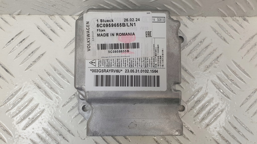 фото №1, Датчик подушка безопасности volkswagen 5c0959655b новый