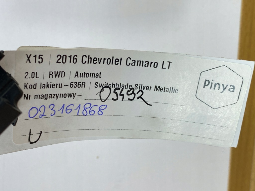 фото №6, Дроти гальмівні chevrolet camaro 2016+ usa