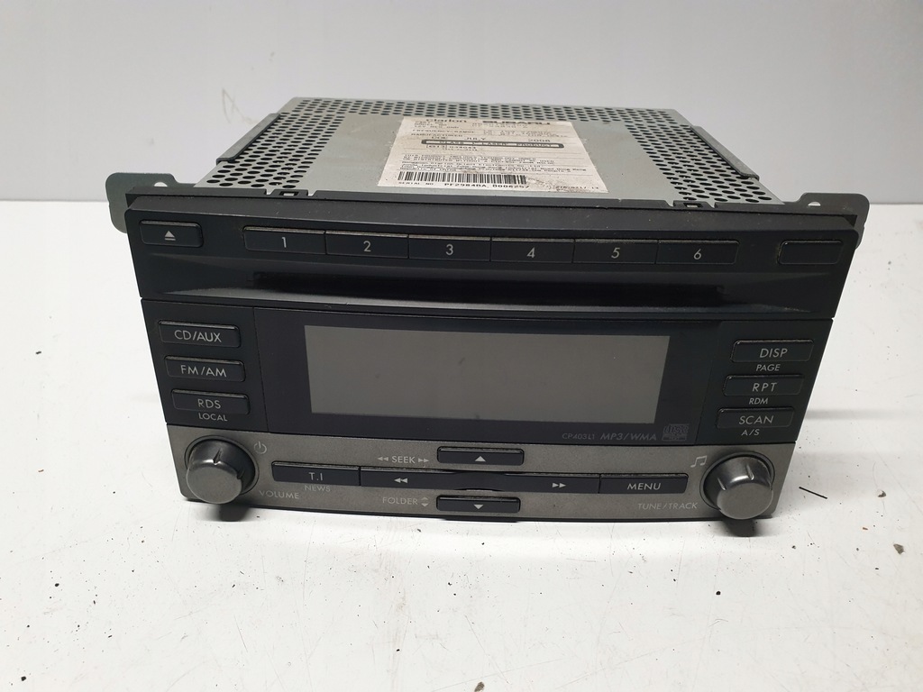 фото №1, Радіо cd subaru forester iii impreza iii 86201sc400
