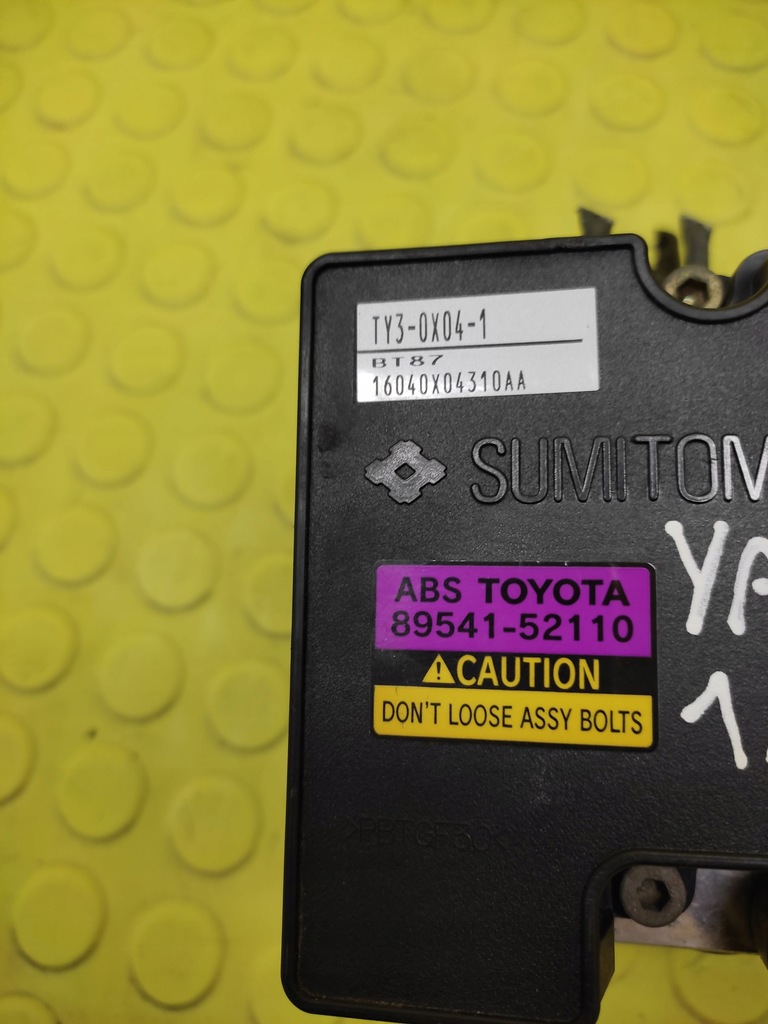 фото №8, Toyota yaris verso 1.6 насос abs 8954152110