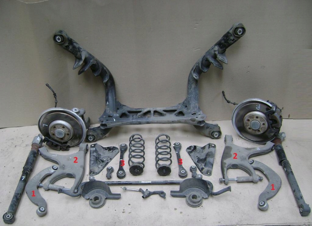 фото №1, Подрамник подрамник подвеска задняя audi a5 lift