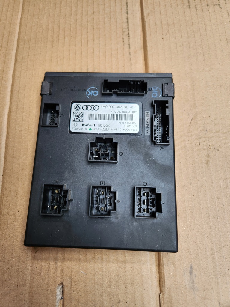 фото №1, Модуль комфорту vw touareg 7p 4h0907063bl