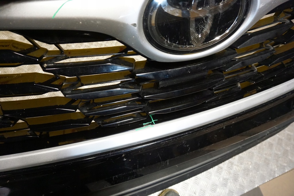 фото №13, Toyota highlander 2020 - 2023 бампер перед передній решітка радіатора решітка usa