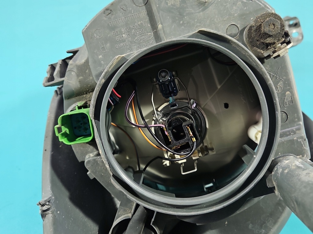 фото №11, Фара правий лампа перед ford fiesta mk6 europa hb 3d 06-08