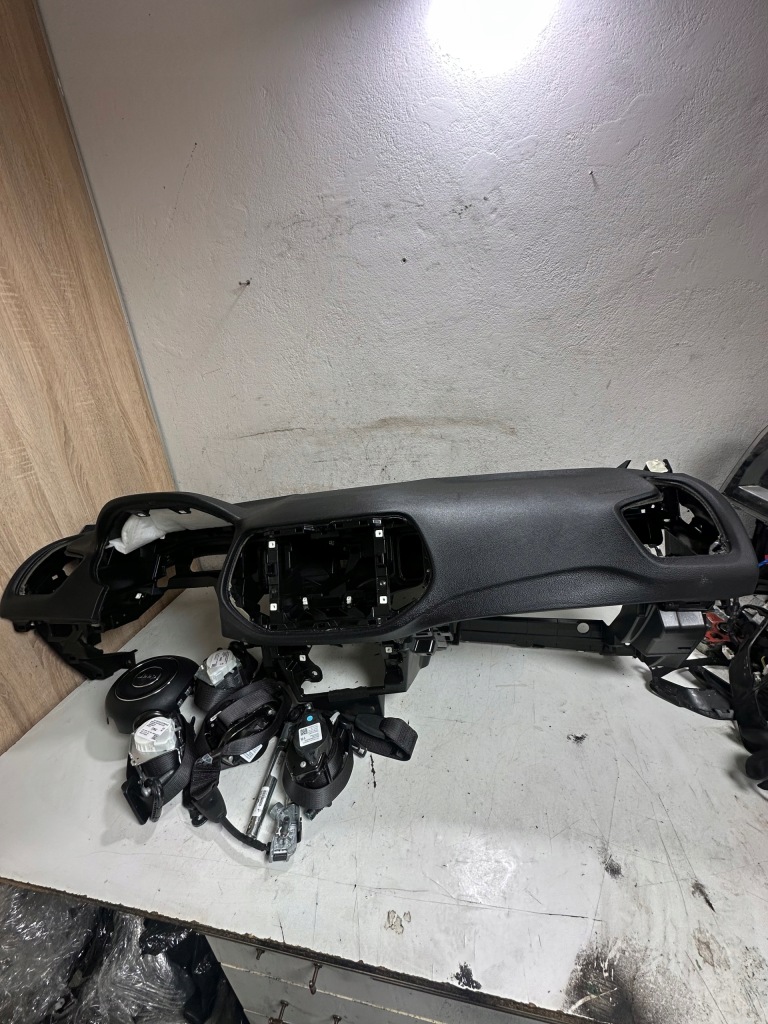 фото №1, Jeep compass ii 2017-22r панель приладів консоль подушки безпеки ремені натягувачі демонтаж