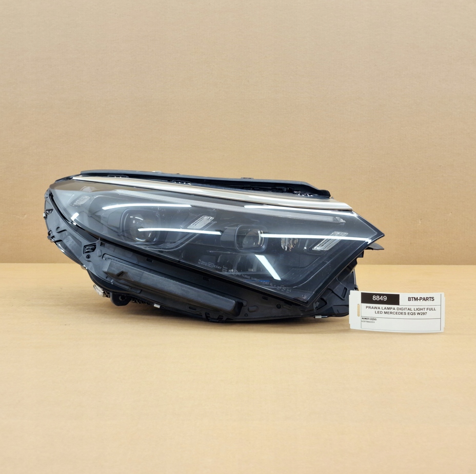 фото №1, Правая лампа digital light full led mercedes eqs v297