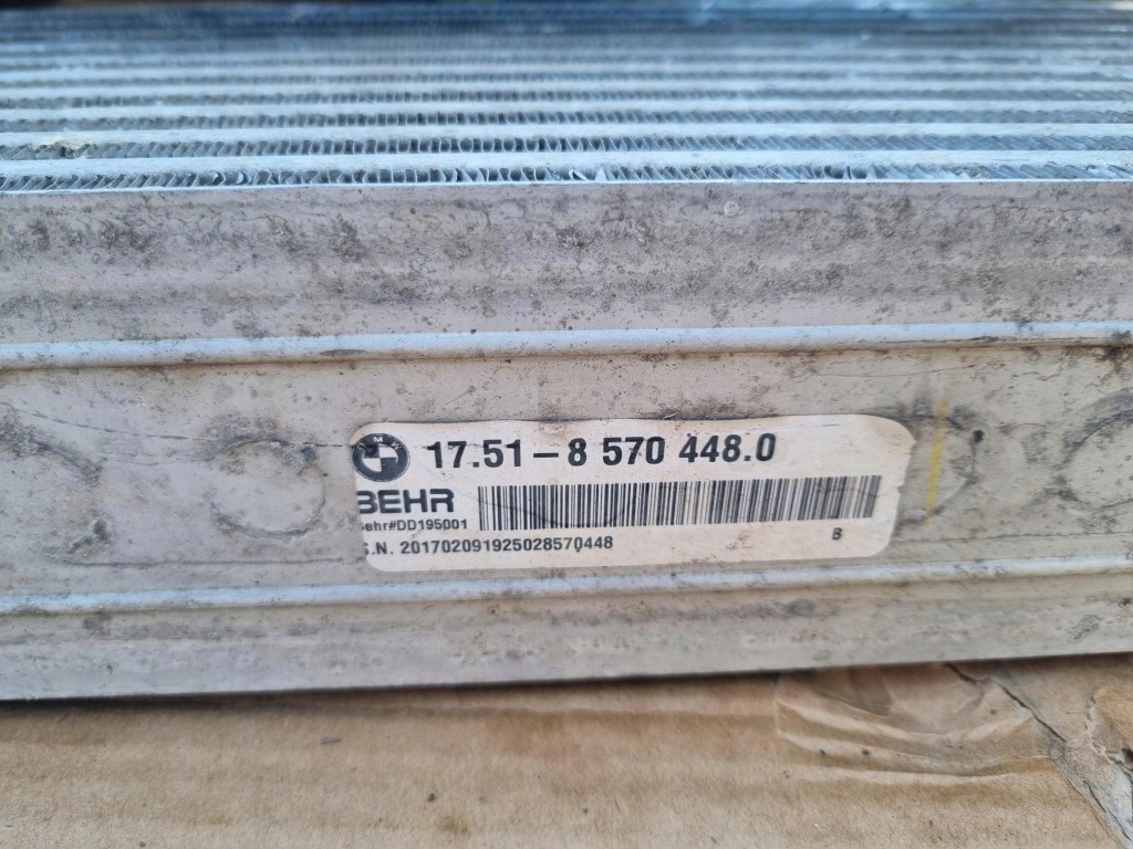 Радиатор интеркулер bmw f15 f16 8570448 с Разборки
