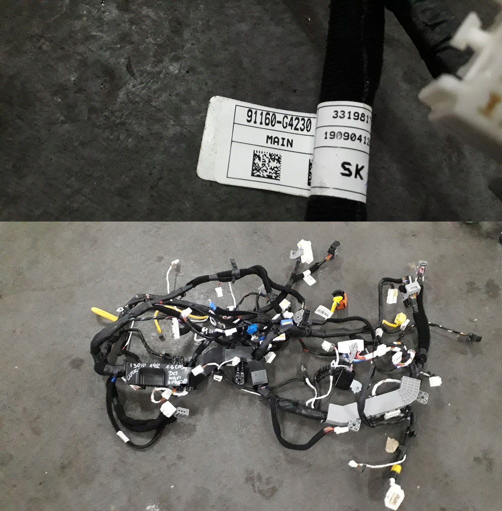 фото №7, Hyundai i30 iii 2017-22r джгут електропроводка панелі