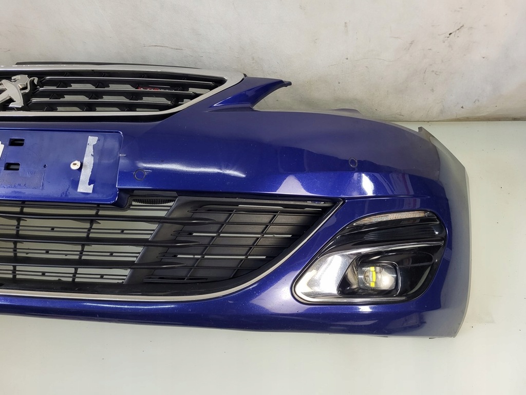 фото №13, Бампер pdc противотуманная фара drl перед kompletny peugeot 308 ii t9 gt line eegd
