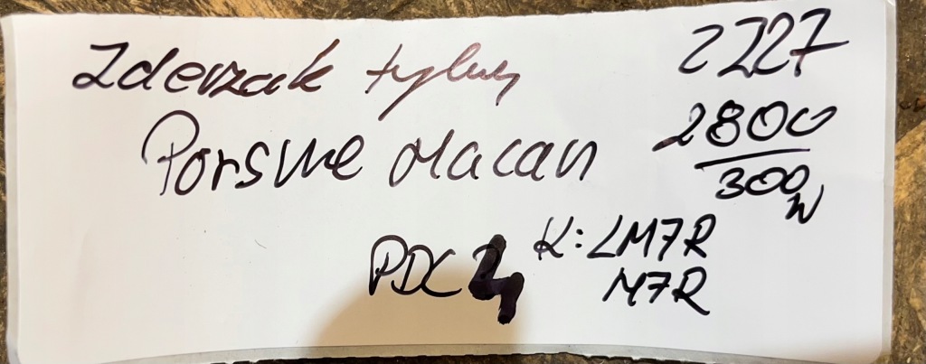 Бампер kpl. задняя задний porsche macan цвет: lm7r m7r pdc 4 1 Недорого