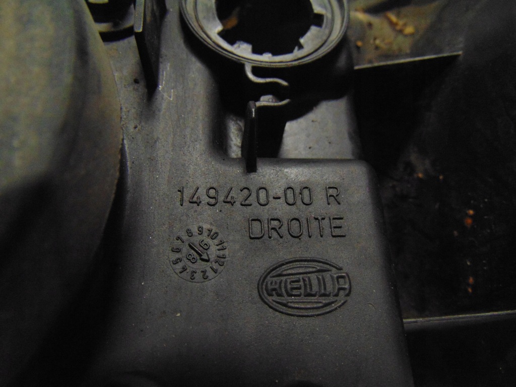 фото №5, Лампа права перед renault laguna i lift 1ej007833