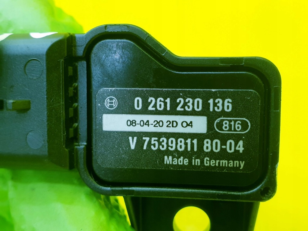 фото №6, Датчик тиску w колектор map c3 308 ds4 r55 1.4 1.6 vti v753981180