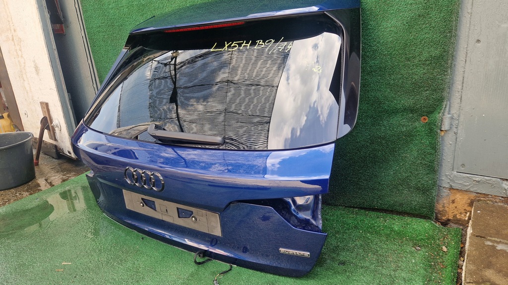 фото №13, Audi a4 b9 lx5h кришка багажника задня багажника kombi