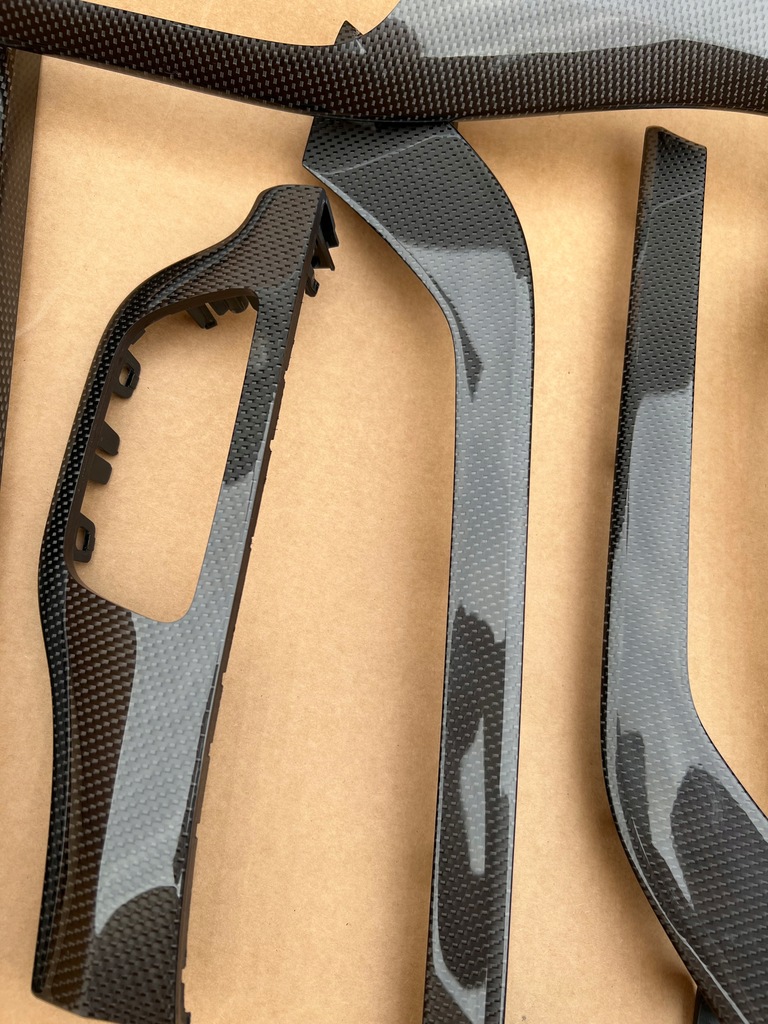 фото №7, Audi q7 sq7 4m оригинальные накладки декоративные декоры салона карбон карбон