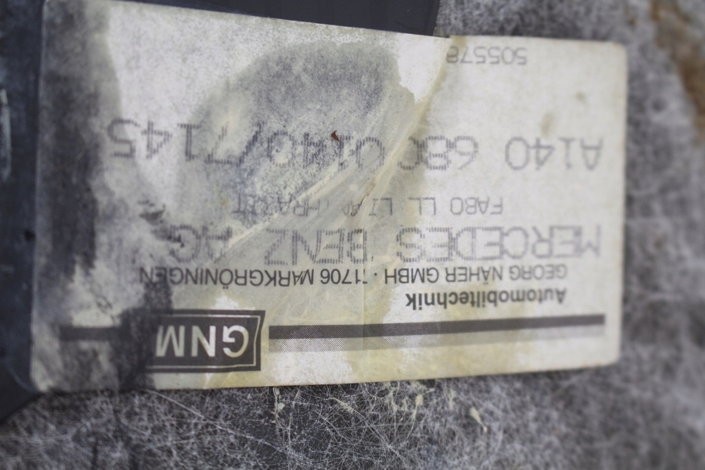 фото №6, Коврик водителя mercedes w140 coupe 94r.