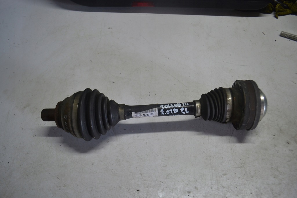 фото №1, Привідний вал półośka передня ліва перед лівий seat toledo iii 2.0 tdi