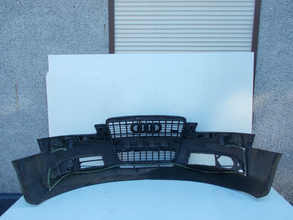 Бампер передний перед audi a6 c6 4f 4f0 4f0807437ad омыватель s-line lz5d Недорого