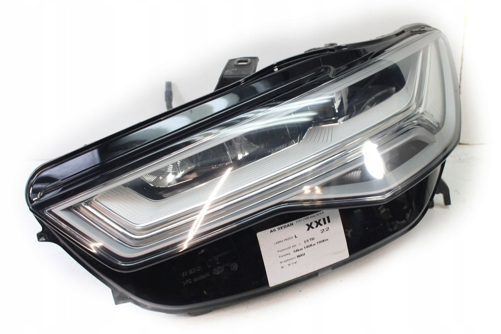 Audi a6 fl рестайлінг  перед капот крила бампер ремінь передній фари підсилювач Недорого