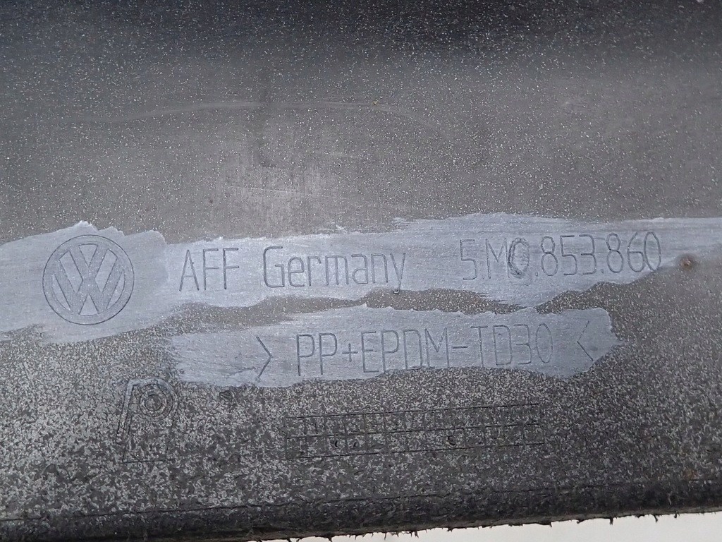 фото №11, Молдинг защита порог порог правая vw volkswagen golf plus v 5 11r