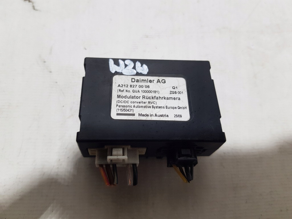 фото №1, Модуль блок керування камери заднього виду a2128270006 mercedes cls w218