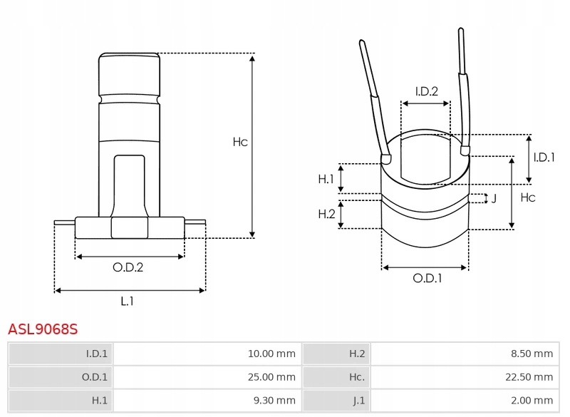 фото №3, Komutator кільце генератора prestolite asl9068s
