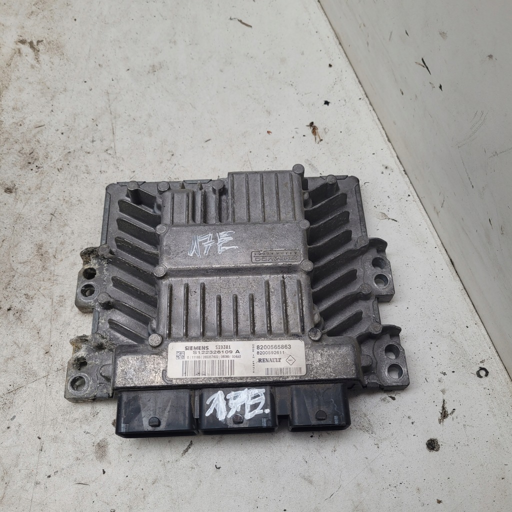 фото №1, Renault scenic ii 1.5 dci бортовой компьютер двигателя