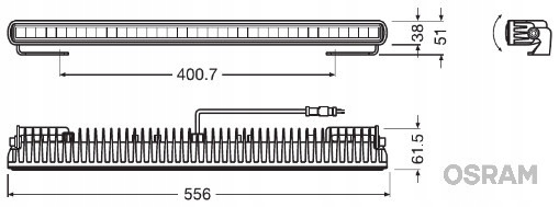 фото №3, Фара дальний свет osram leddl107-sp