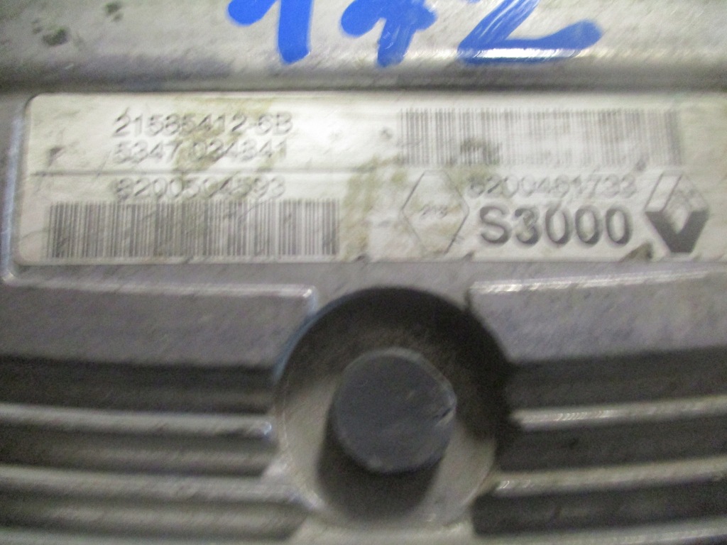 фото №2, Блок управления двигателя renault clio iii 1.4b 8200461733