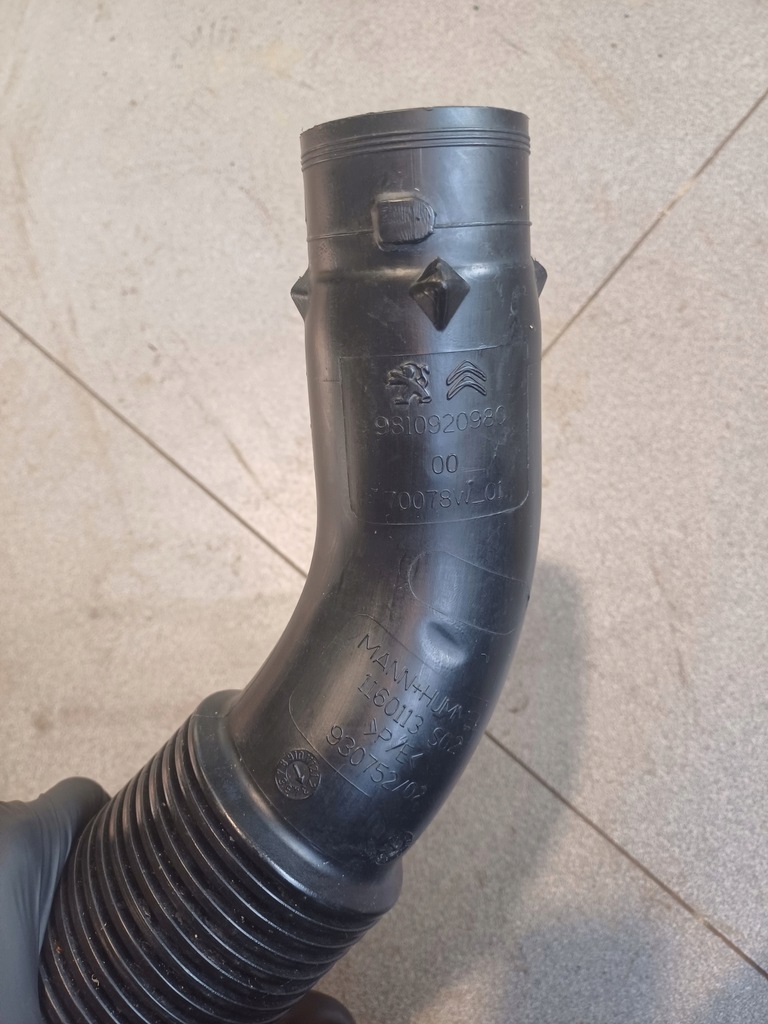 фото №8, Впуск резонатор повітря peugeot 308 berlingo iii 1,5 hdi 9810920880