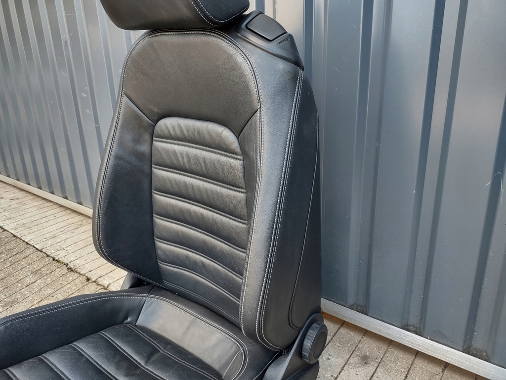 фото №11, Сиденье передний левый водителя vw scirocco 1k8 кожа подогрев оригинал