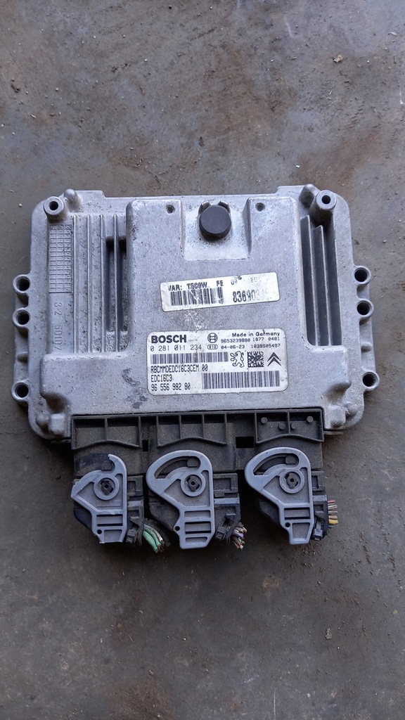 фото №1, Бортовой компьютер двигателя peugeot 307