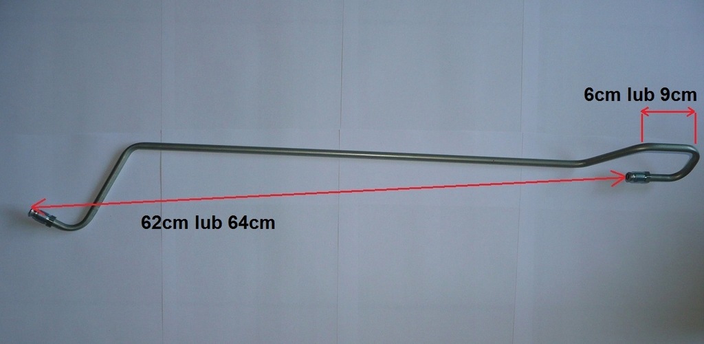 фото №2, Шланг провода трубки редуктор renault master movano a interstar ii 62cm