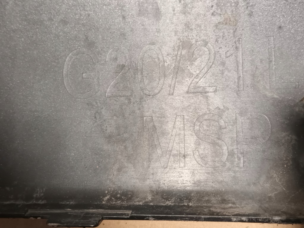 фото №11, Диффузор задняя bmw 3 g20 g21 lift m-pakiet спойлер накладка-спойлер